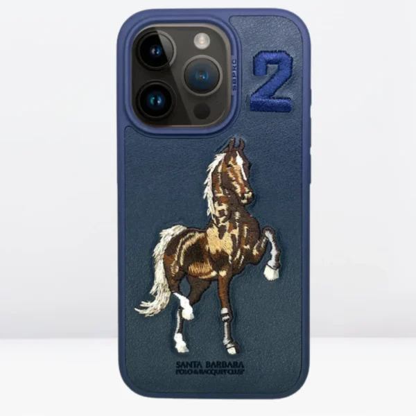 Blue Polo Santa Barbara Boris Edition iPhone 15 Pro Case Cover